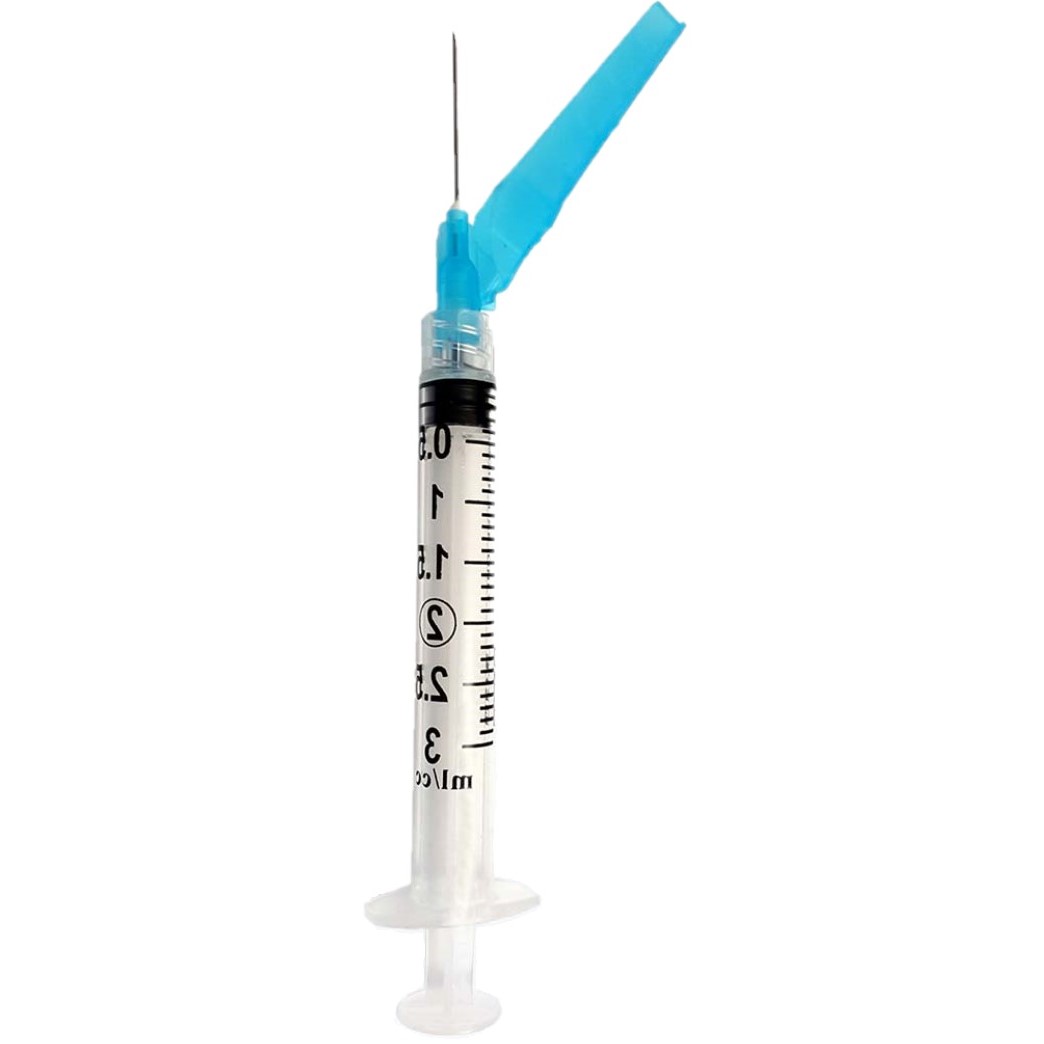 Syringe Safety 3cc LL w/Safety Needle Securetouc .. .  .  